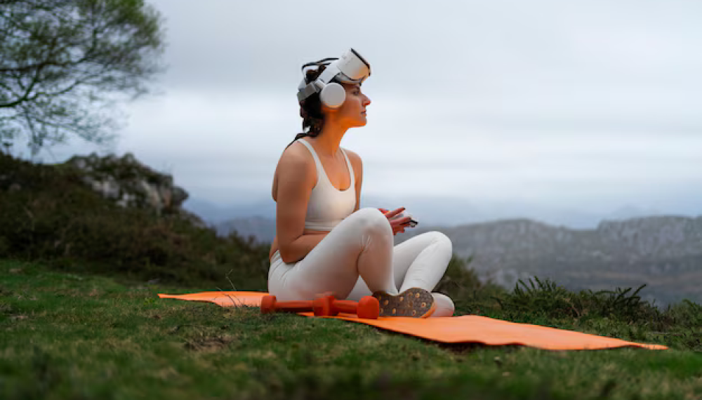 woman-using-vr-glasses-exercise-outdoors-nature_lifestyle